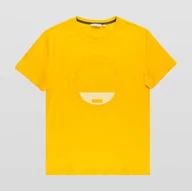 Koszulki męskie - T-Shirt Męski Antony Morato Super Slim Fit Gold - Xl - miniaturka - grafika 1