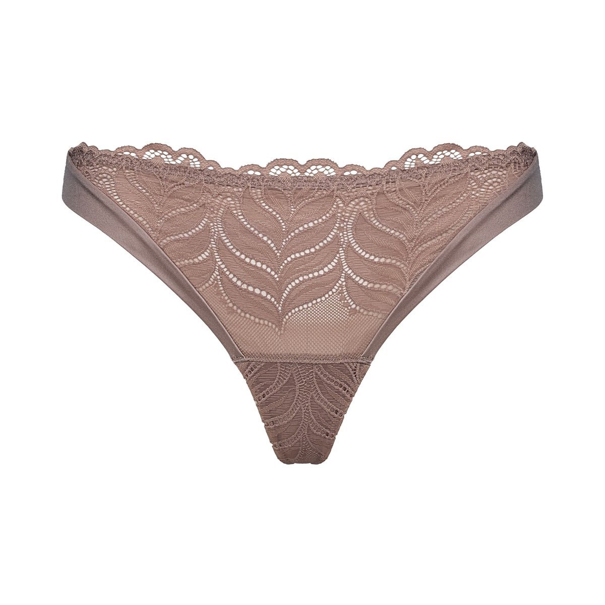 Majtki stringi AURORA Esotiq jasny brąz S