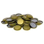 Domowy wyrób alkoholu - Kapsel fi26 1szt. - złote BROWIN - miniaturka - grafika 1