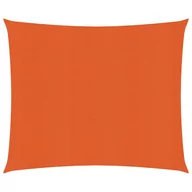 Parasole ogrodowe - vidaXL Żagiel przeciwsłoneczny, 160 g/m, pomarańczowy, 2,5x3 m, HDPE vidaXL - miniaturka - grafika 1