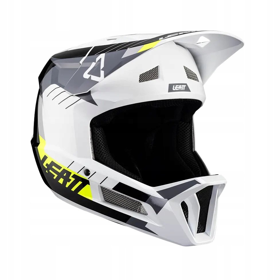 Leatt Kask Rowerowy Mtb Gravity 2.0 V24 Helmet White/black Kolor Bia