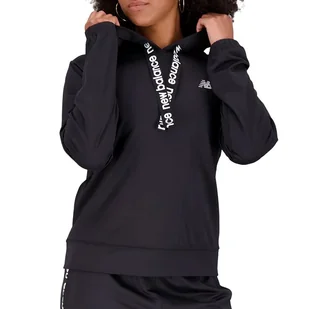 Bluza New Balance WT31180BK - czarna - Bluzy sportowe damskie - miniaturka - grafika 1
