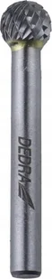 Dedra Frez trzpieniowy kulisty D10x9mm, trzpień 6mm - Akcesoria do elektronarzędzi - miniaturka - grafika 1