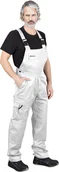 Odzież robocza - SPODNIE OCHRONNE OGRODNICZKI LHOLLMAN LH-BISTER; BIAŁY - miniaturka - grafika 1