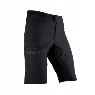 Leatt Spodenki Rowerowe Mtb Trail 1.0 Shorts Black Kolor Czarny Rozmiar S - Spodenki rowerowe - miniaturka - grafika 1