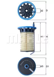 Filtr paliwa Mahle KX 515 - Filtry paliwa - miniaturka - grafika 1
