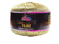 Pasmanteria - Kordonek Yildiz ( Złoty ) - miniaturka - grafika 1