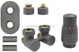 Varioterm Zawór odcinający kątowy Premium Exclusive All In One z głowicą termo - grafit strukturalny PEX - alu-pex APREGS0205C/FK(PEX) - Zawory i kraniki - miniaturka - grafika 1