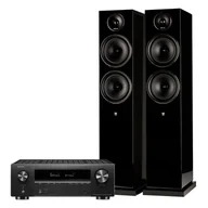 Zestawy stereo - Zestaw stereo: Denon AVR-X1700H + Wilson EL-8, Kolor: Biały - miniaturka - grafika 1