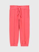 Spodnie i spodenki dla dziewczynek - Coccodrillo Spodnie dresowe ZC2120101EMN Różowy Regular Fit - miniaturka - grafika 1