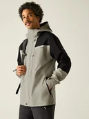 Kurtki i kamizelki sportowe męskie - Regatta Kurtka funkcyjna "Freesdale" w kolorze szarym - miniaturka - grafika 1