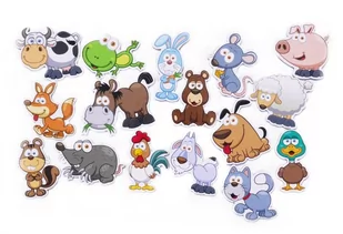 Magnesy na lodówkę- Magnes Zwierzęta Farma Tektura - Magnesy - miniaturka - grafika 1