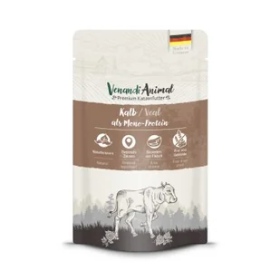 Venandi Animal Mono-Protein 12 x 125 g Cielęcina - Mokra karma dla kotów - miniaturka - grafika 1