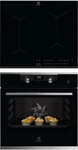 Electrolux Zestaw piekarnik KODEC70X + płyta EIV634 - Zestawy AGD - miniaturka - grafika 1