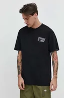 Koszulki męskie - Vans t-shirt bawełniany męski kolor czarny z nadrukiem - miniaturka - grafika 1