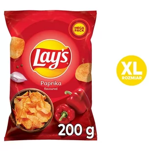 Lay's Chipsy ziemniaczane o smaku papryki 200 g - Chipsy - miniaturka - grafika 1