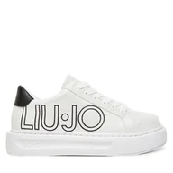 Buty dla dziewczynek - Sneakersy Liu Jo 4A5301 EX099 S1005 M Biały - miniaturka - grafika 1