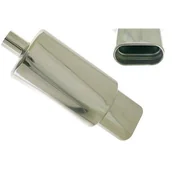 Tłumiki - Tłumik końcowy 57mm 76x148mm TurboWorks - miniaturka - grafika 1