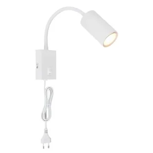 Globo Robby 57911WW kinkiet lampa ścienna 1x25W GU10 biały - Lampy ścienne - miniaturka - grafika 1