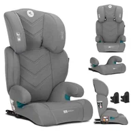 Foteliki samochodowe - FOTELIK SAMOCHODOWY ISOFIX I-SIZE 100-150CM BLACK LORELLI SPEED GT + PODDUPNIK SZARY - miniaturka - grafika 1