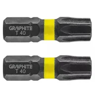 Narzędzia warsztatowe - Topex Grupa sp. z o.o. S.K. Bity udarowe TX40x25mm 2szt. 56H517 - miniaturka - grafika 1