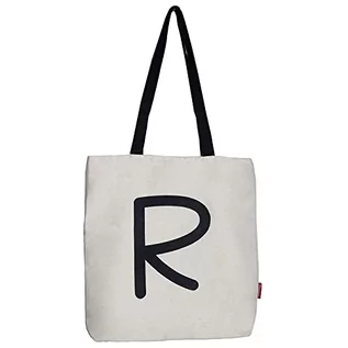 Torebki damskie - Econanos Hellobags2019 płócienna i plażowa torba na zakupy, 38 cm, biała (BLANCO) - grafika 1