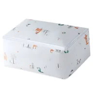 Pokrowce na ubrania - Torba na pościel zabawki ubrania duży pokrowiec peva w zwierzęta 60x40x25 - miniaturka - grafika 1