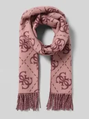 Apaszki i szaliki damskie - Szal z wystrzępieniami - miniaturka - grafika 1