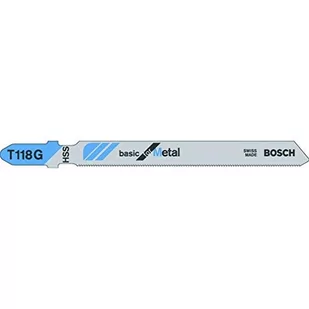 Bosch Brzeszczot do metalu Basic for Metal T118 G - Akcesoria do elektronarzędzi - miniaturka - grafika 2