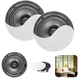 Power Dynamics NCBT5 ze wzmacniaczem BT 5,25" biały one size - Głośniki i kolumny - miniaturka - grafika 1