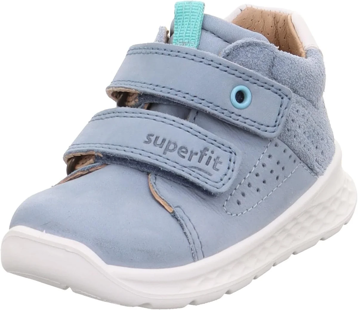 Buty sneakersy chłopięce jasnoniebieskie rozmiar 21 wygodne na co dzień