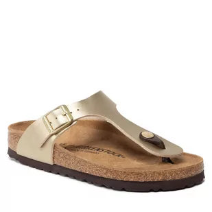 Birkenstock Japonki Gizeh Bs 1016109 Gold - Klapki i japonki damskie - miniaturka - grafika 1