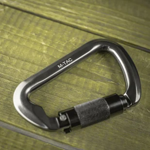 M-Tac - Karabińczyk aluminiowy z Key Lockiem - 10 cm - Szary - MTC-HDS30 - Sprzęt wspinaczkowy - miniaturka - grafika 13