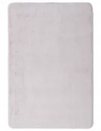 Dywaniki łazienkowe - DYWANIK DO ŁAZIENKI SZARY PLUSZOWY MIĘKKI MIŁY W DOTYKU GĘSTY GŁADKI DO PRANIA 50x80CM - miniaturka - grafika 1