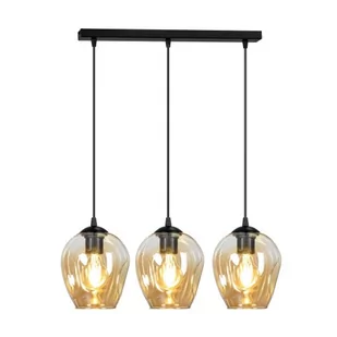 Istar lampa wisząca 3-punktowa miodowa 677/3 - Lampy sufitowe - miniaturka - grafika 1