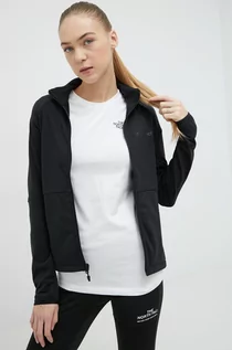 Bluzy damskie - Marmot bluza sportowa Leconte Fleece kolor czarny - grafika 1