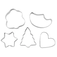 Formy do ciast - Wykrawacze Do Ciastek Florina Pastelove 5 Sztuk - miniaturka - grafika 1