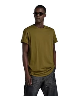 G-STAR RAW Męski t-shirt Lash, Brązowy (Tobacco D16396-b353-248), M - Koszulki męskie - miniaturka - grafika 1