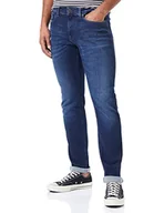 Spodnie męskie - Tommy Jeans Spodnie męskie, Ciemna dżinsowa, 32W / 34L - miniaturka - grafika 1