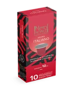 Kawa w kapsułkach i saszetkach - NeroNobile Aroma Italiano kapsułki aluminiowe do Nespresso - 10 kapsułek - miniaturka - grafika 1