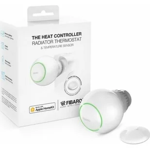 Fibaro The Heat Starter Controller Pack HomeKit Zestaw głowica termostatyczna + czujnik temperatury + EKSPRESOWA FGBHT-PACK - Systemy inteligentnych domów - miniaturka - grafika 1