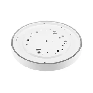 Euluna Lampa sufitowa Jaris, szkło gięte, Ø 36 cm, biała - Lampy sufitowe - miniaturka - grafika 1