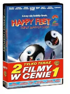 Warner Bros Pakiet: Happy Feet 2: Tupot malych stop / Dzikie z natury - Pozostałe filmy DVD - miniaturka - grafika 1