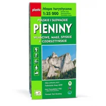 Mapa turystyczna Pieniny Polskie i Słowackie WIT - Atlasy i mapy - miniaturka - grafika 2
