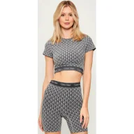 Koszulki i topy damskie - Calvin Klein Underwear T-shirt Cropped Fit - miniaturka - grafika 1