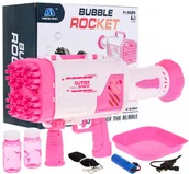 Bańki mydlane - Maszyna Do Baniek Pistolet Różowy - miniaturka - grafika 1