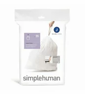 Worki na śmieci - Simplehuman Worki do kosza na śmieci J 30-45 l, 20 szt. - miniaturka - grafika 1
