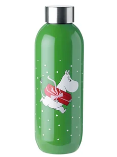 Stelton Butelka termiczna "Keep Cool" w kolorze zielonym - 750 ml - Sztućce dla dzieci - miniaturka - grafika 1