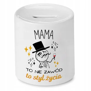 Skarbonka Dla Mamy na Dzień Mamy Urodziny Prezent z Nadrukiem ze Zdjęciem + Opakowanie na prezent (wzór 02) - Skarbonki Skarbonka Dla Mamy na Dzień Mamy Urodziny Prezent z Nadrukiem ze Zdjęciem + Opakowanie na prezent (wzór 02) - Skarbonki - miniaturka - grafika 1