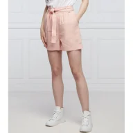 Spodenki damskie - Pepe Jeans London Szorty | Regular Fit | z dodatkiem jedwabiu - miniaturka - grafika 1